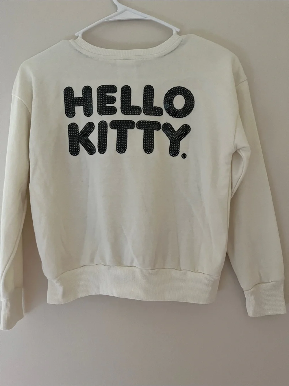 Hello Kitty cream pullover